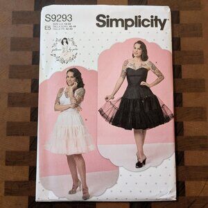 Simplicity 9293 - Patterns by Gertie - Uncut - Sizes 14-22